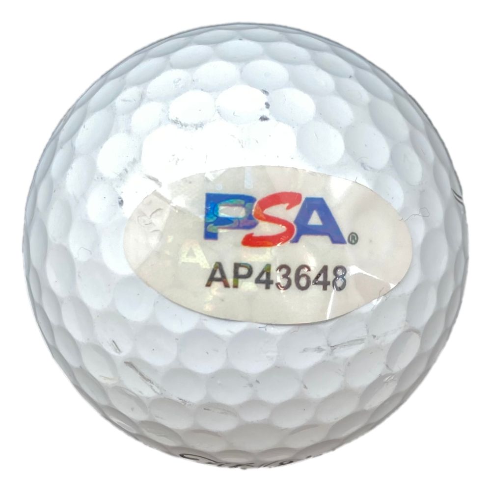 John Daly Autographed Titleist Pro V1 Golf Ball with PSA/DNA Certification - Collectible Memorabilia for Golf Fans & Sports Enthusiasts - Perfect for Display Cases, Man Caves, and Golf Tournaments