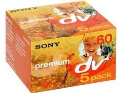 Sony Mini DV Camera Tape 60 Minutes - High-Quality Recording Media for Sony Handycam Camcorders - Perfect for Home Videos, Weddings, and Events (Model: 0027242524613)