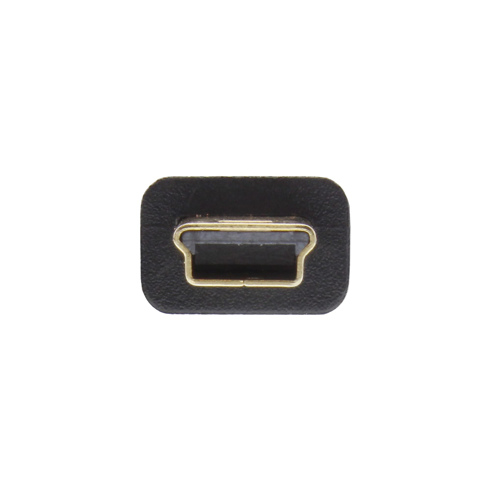 0.5m Black USB A to Mini-B Cable - High Speed Data Sync & Charging Cord for Cameras, MP3 Players & More - Gold Plated Connectors, Durable & Tangle-Free (0.5 Meter)