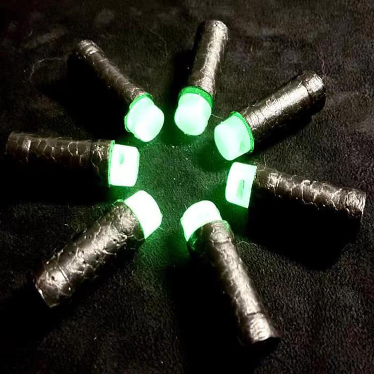 Glow in The Dark Tracer Darts Refill Pack - High Visibility Night Darts for Outdoor Games, Target Practice & Nighttime Fun Activities