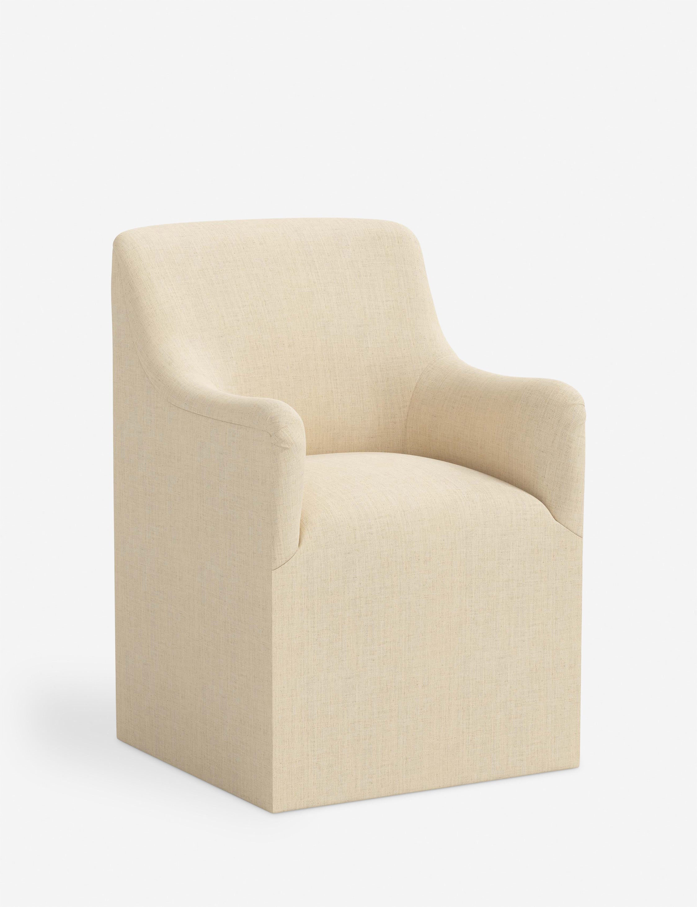 Astoria Dining Chair - Modern Wooden Dining Room Chair with Upholstered Seat - Perfect for Kitchen, Dining Room, and Home Office