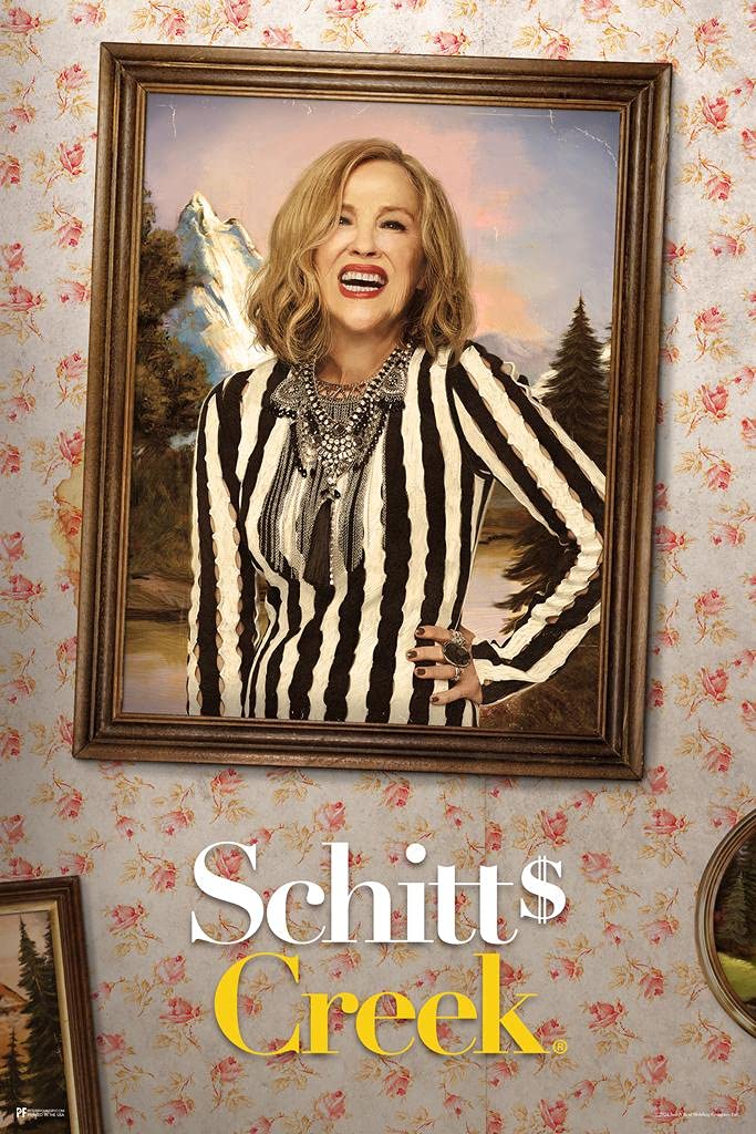 Schitts Creek Poster - Moira Rose Season 4 Portrait - Official Merchandise - 12x18 Inch Dry Erase Wall Art - Perfect for Home Decor, Office & Fan Gifts