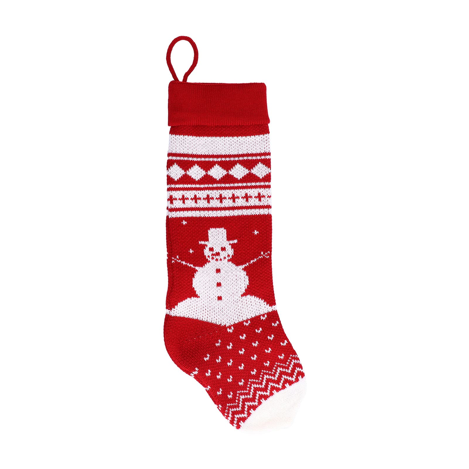 Evonecy Christmas Stockings - Large Top Opening & Roomy Interior with Decorative Decals | Holiday Decor for Tree, Stairs, Fireplace | Perfect for Gift Giving & Festive Home Decor