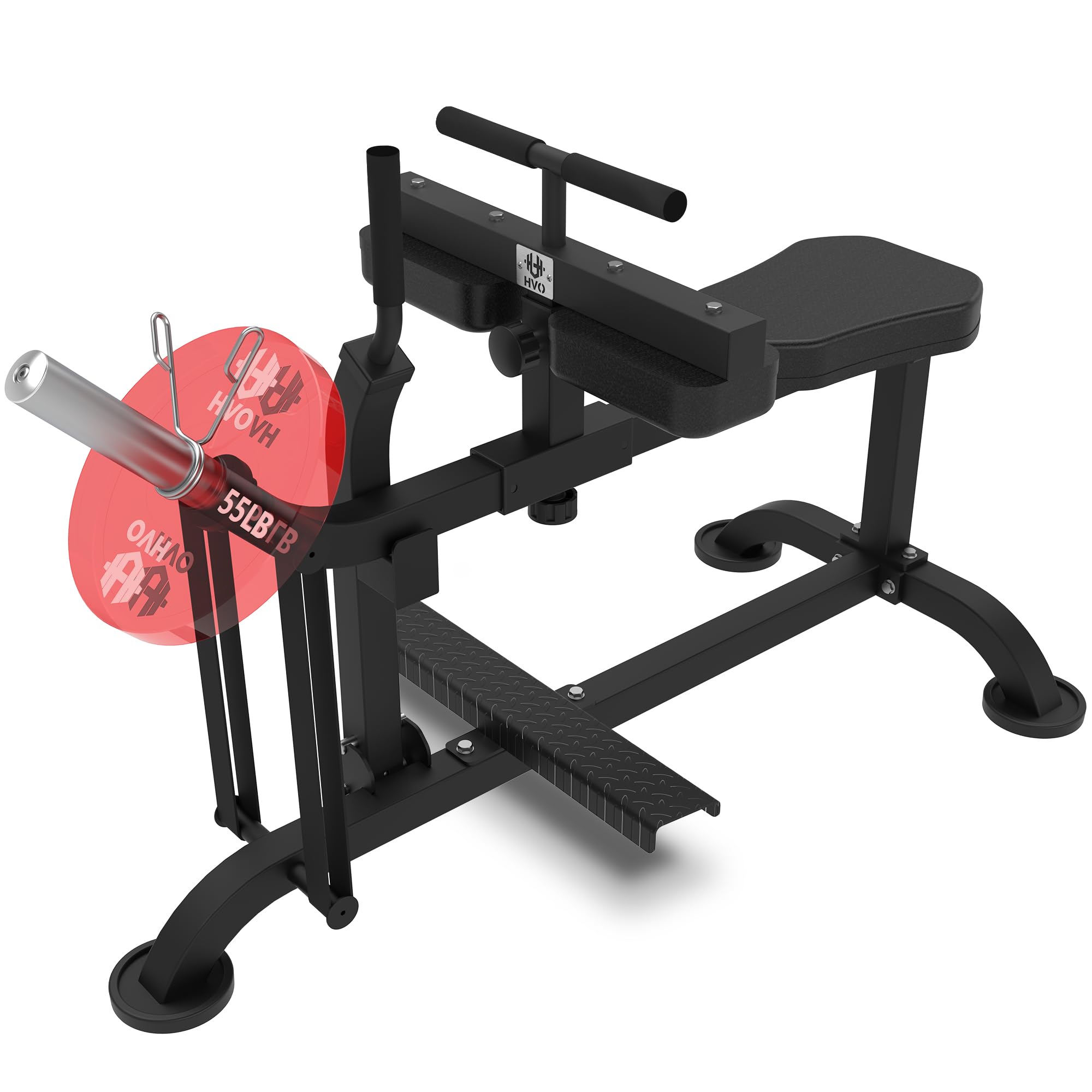 HVO Seated Calf Raise Machine for Home Gym - Adjustable Calf Workout Equipment for Strength Training | Perfect for Leg Day & Home Fitness Routines