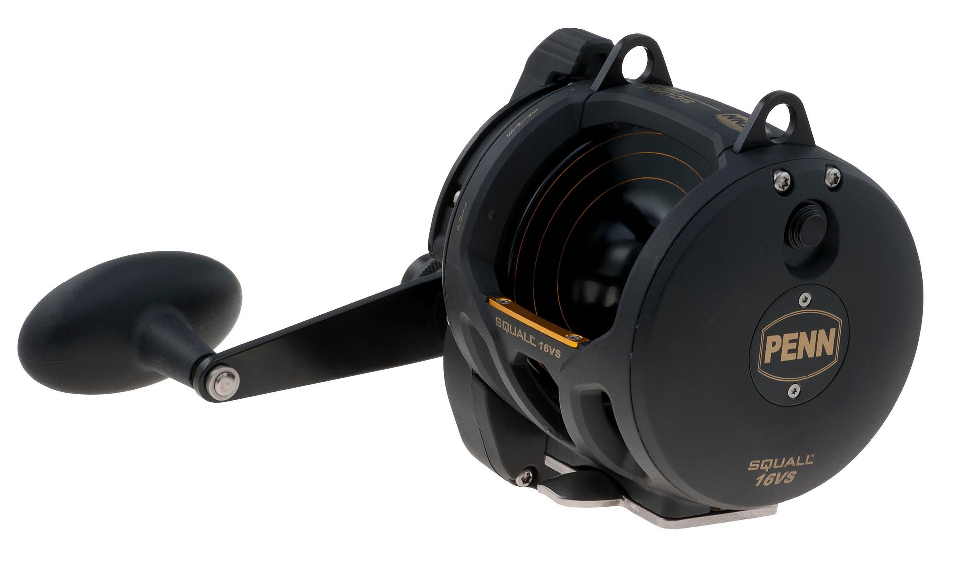 Squall® Lever Drag 2 Speed Conventional Fishing Reel - Saltwater & Freshwater Trolling Reel for Offshore & Inshore Fishing