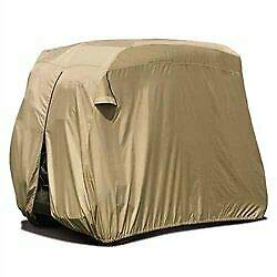 Universal Golf Cart Storage Cover for 6 Passengers - Waterproof & UV Resistant - Fits Most 6-Seater Golf Carts - Perfect for Outdoor Storage, Travel & Course Protection