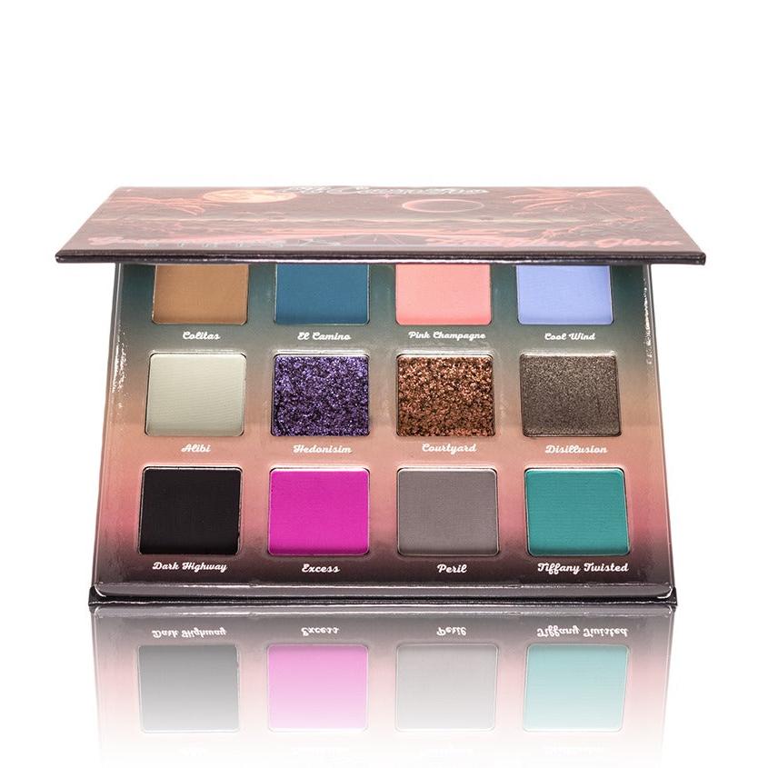 El Camino Eyeshadow Palette - 12 Highly Pigmented Matte & Shimmer Shades for Day & Night Makeup Looks | Vegan & Cruelty-Free | Perfect for Parties, Weddings & Everyday Wear