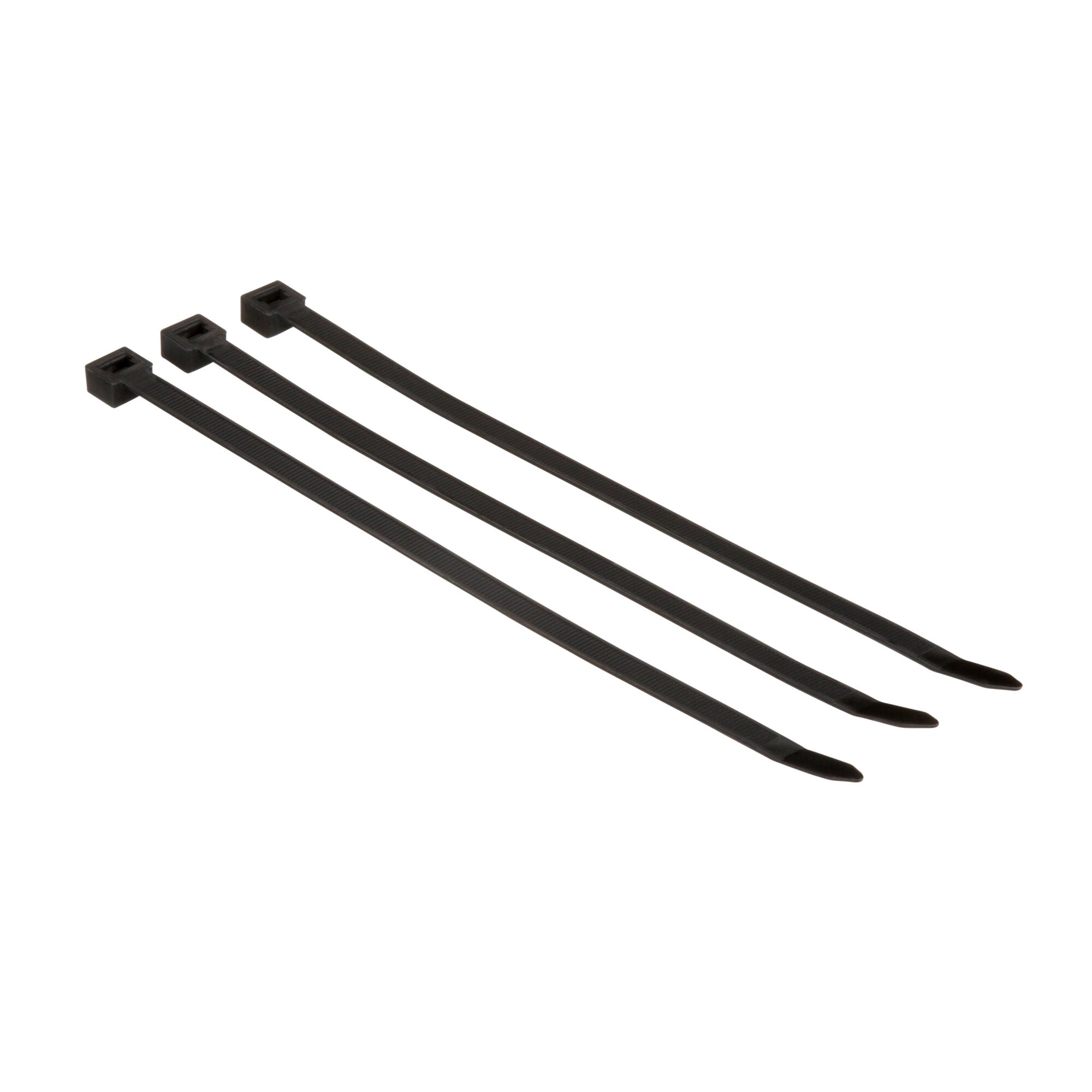 3M Cable Tie CT8BK120 - 8-Inch Black Nylon Zip Ties (Pack of 120) - Heavy Duty Wire Ties for Organizing Cables, Wires, and Hoses - Perfect for Home, Office, and Industrial Use