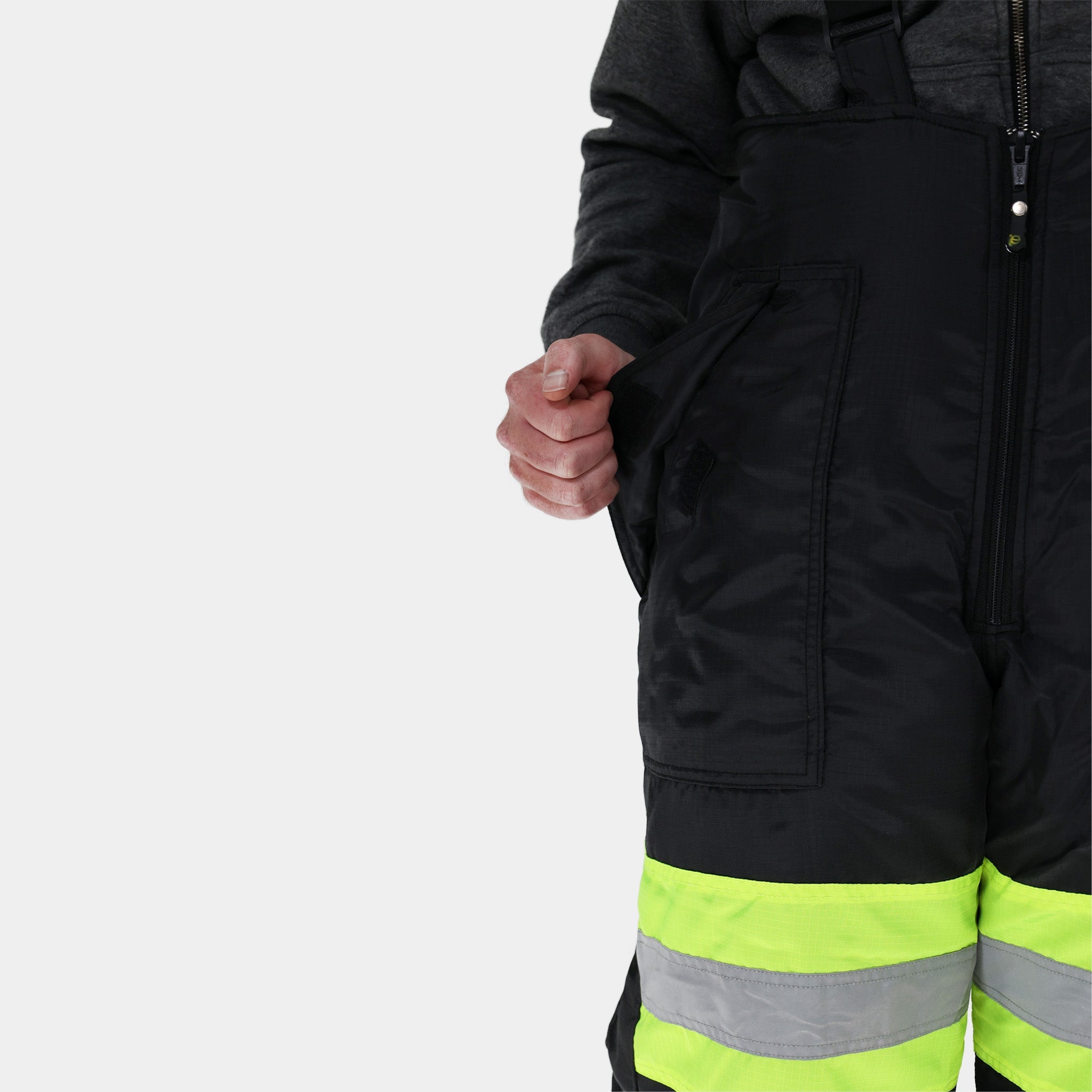 Reflex Pro Low Bib Overalls - Durable Work Overalls for Men & Women - Comfortable & Adjustable Fit - Perfect for Farming, Construction & Outdoor Work