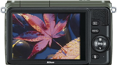 Nikon 1 S1 Mirrorless Digital Camera with 11-27.5mm Lens (Khaki) - Compact & Lightweight for Travel, Vlogging & Everyday Photography