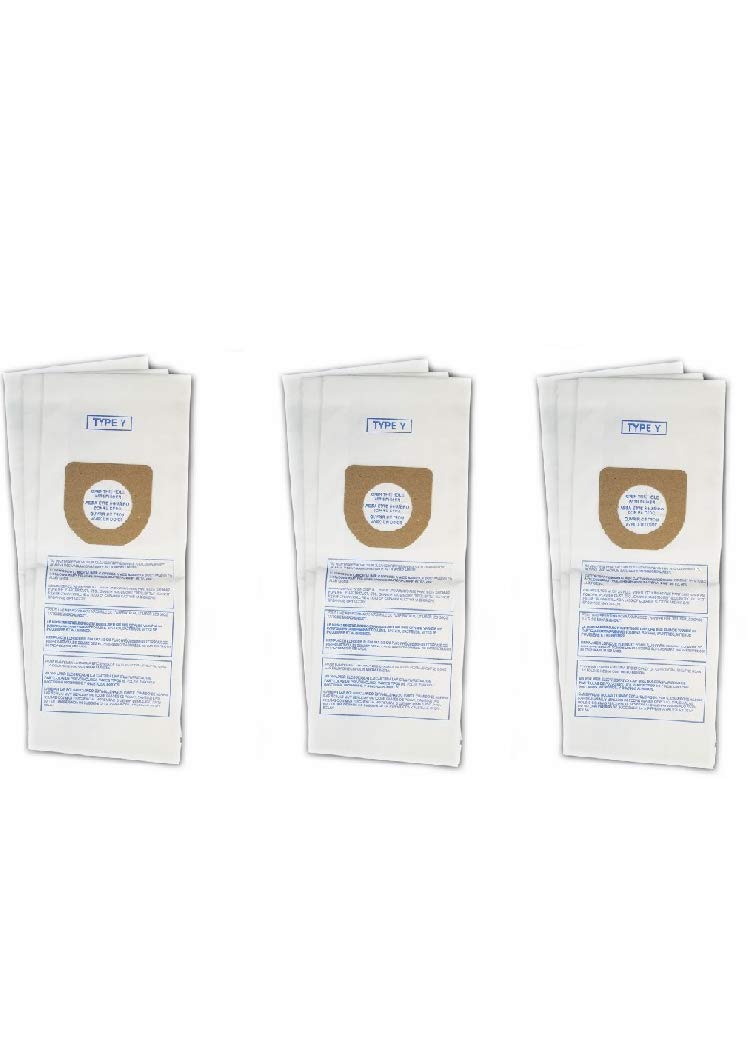 Hoover Vacuum Bags Style Y Replacement - 9 Pack for WindTunnel Upright Vacuum Cleaners | Microlined Filtration | Perfect for Pet Hair, Dust & Allergen Removal in Homes & Offices