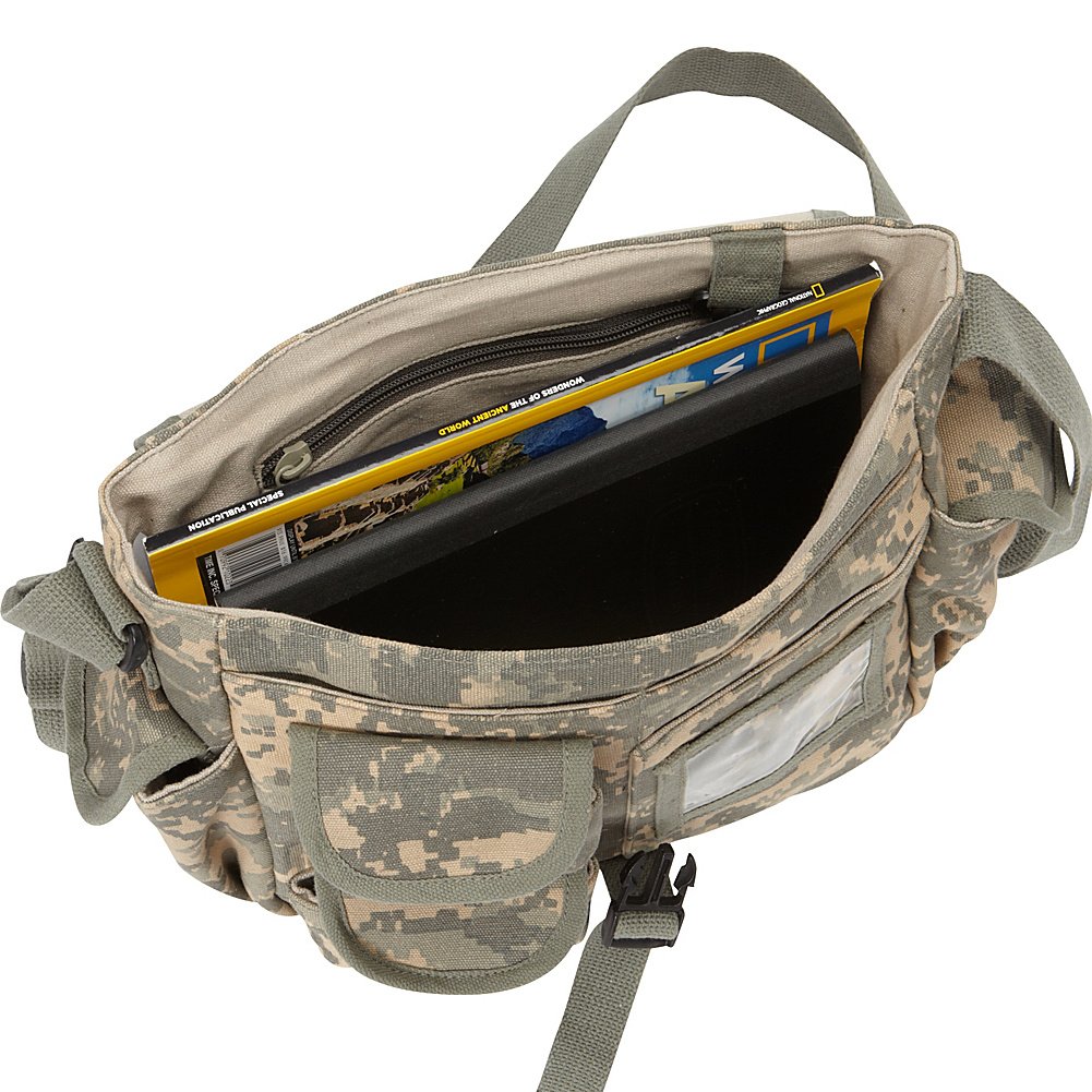Fox Outdoor Products Messenger Bag - Durable & Waterproof Crossbody Bag for Hiking, Travel & Work - Perfect for Men & Women - Laptop & Gear Storage