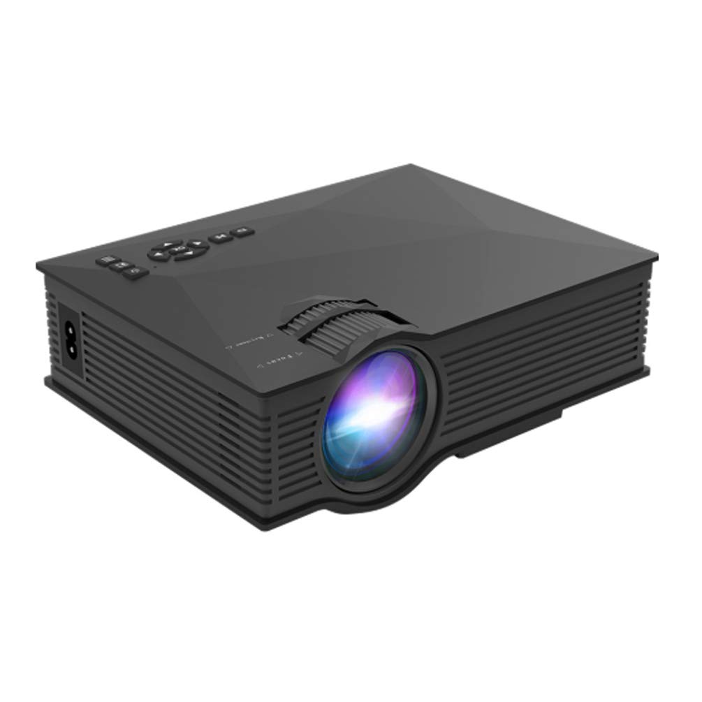 Full HD 1080P Portable Projector - 12,000 Lumens Mini Home Theater Projector with HDMI/VGA/USB/AV Inputs for Smartphones, Laptops, TV & Gaming | Perfect for Movie Nights, Presentations & Outdoor Entertainment