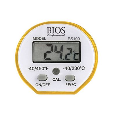 Waterproof Digital Pocket Thermometer with Celsius/Fahrenheit Mode (-40°F to 450°F) - Perfect for Cooking, BBQ, Home Brewing & Outdoor Activities