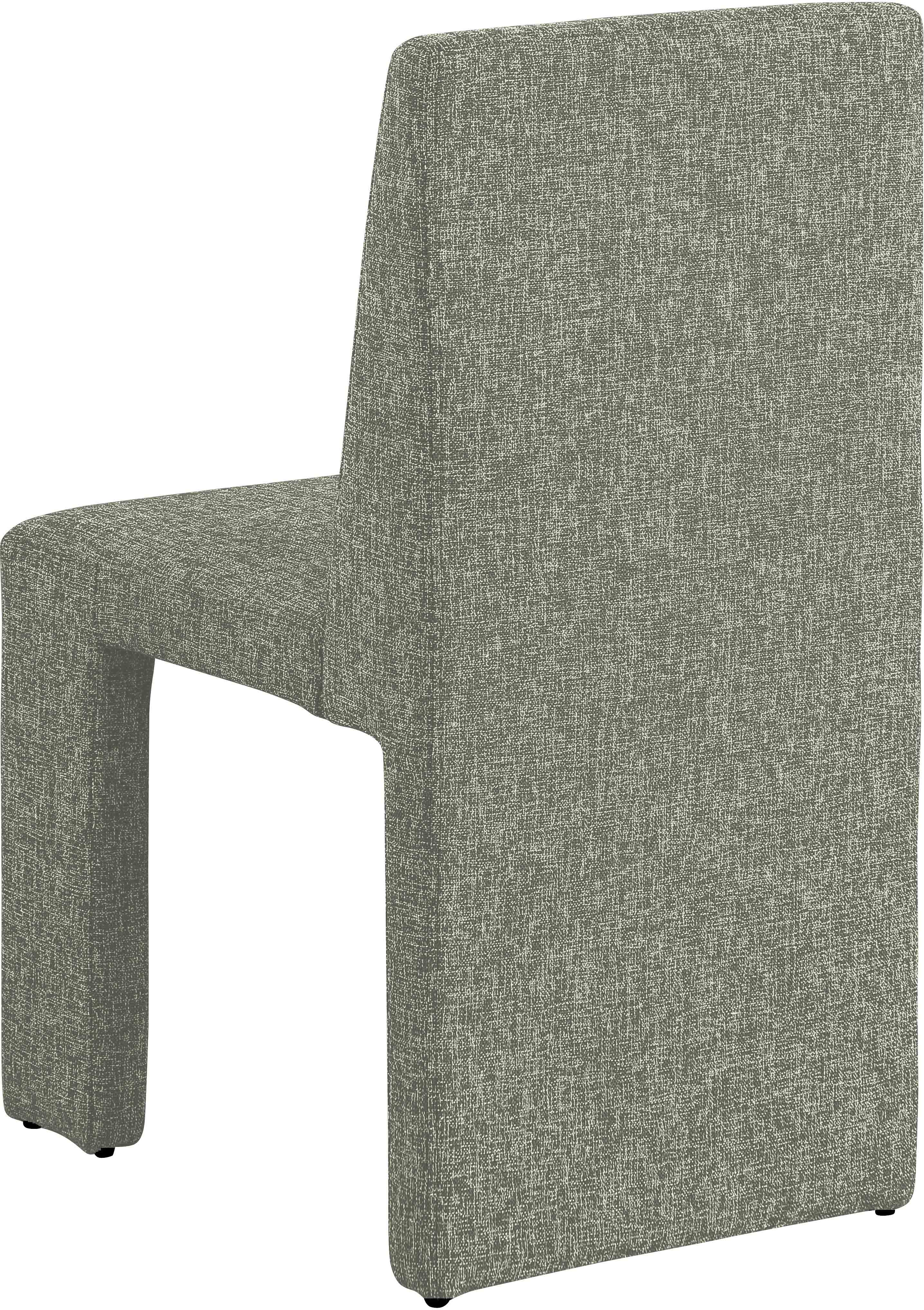 Benson Linen Textured Fabric Dining Chair - Modern Farmhouse Style Upholstered Seat for Kitchen, Dining Room & Home Decor | Comfortable & Durable
