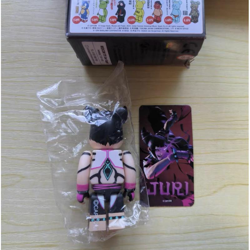 Bearbrick Series 46 Secret Game Street Fighter Juri Variant 100% Collectible Figure - Perfect for Anime Fans, Gaming Enthusiasts & Home Decor
