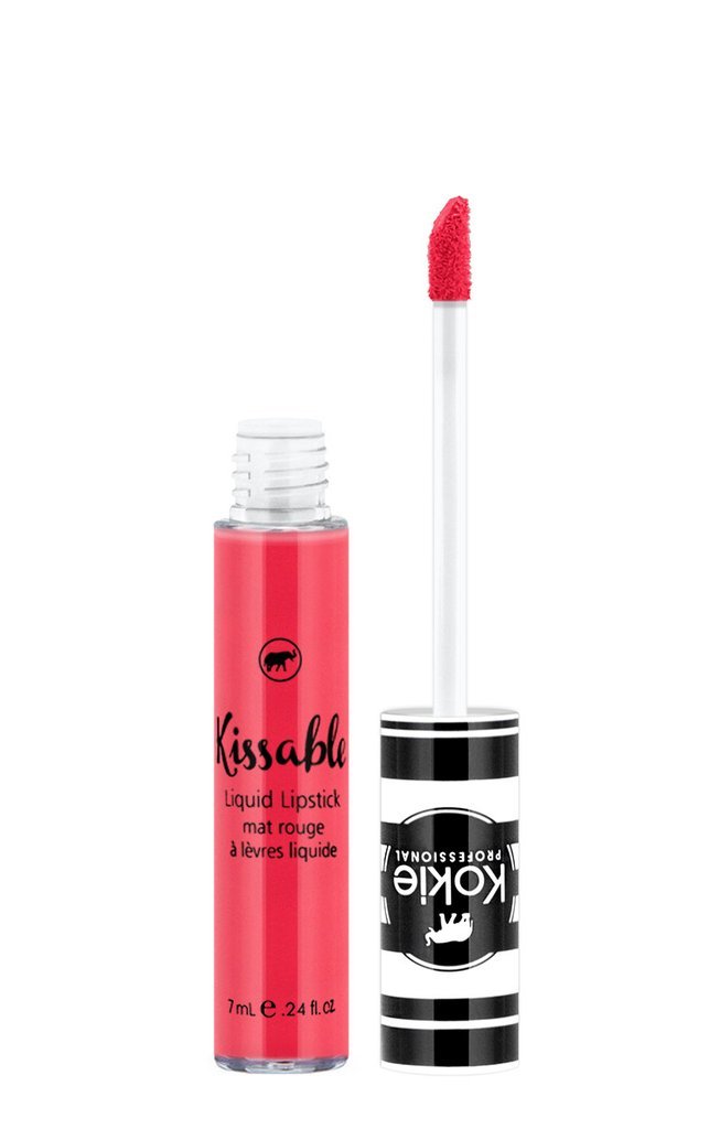 Kokie Cosmetics Kissable Matte Lip Gloss - French Kiss Shade, 0.24 Fl Oz | Long-Lasting, Non-Sticky Matte Finish for Everyday Wear & Special Occasions
