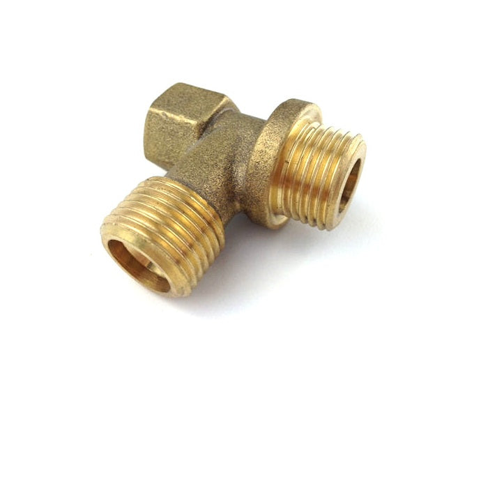 1/2M x 1/2M Brass Boiler Fitting - High Pressure Pipe Connector for Heating Systems, Plumbing & HVAC Applications