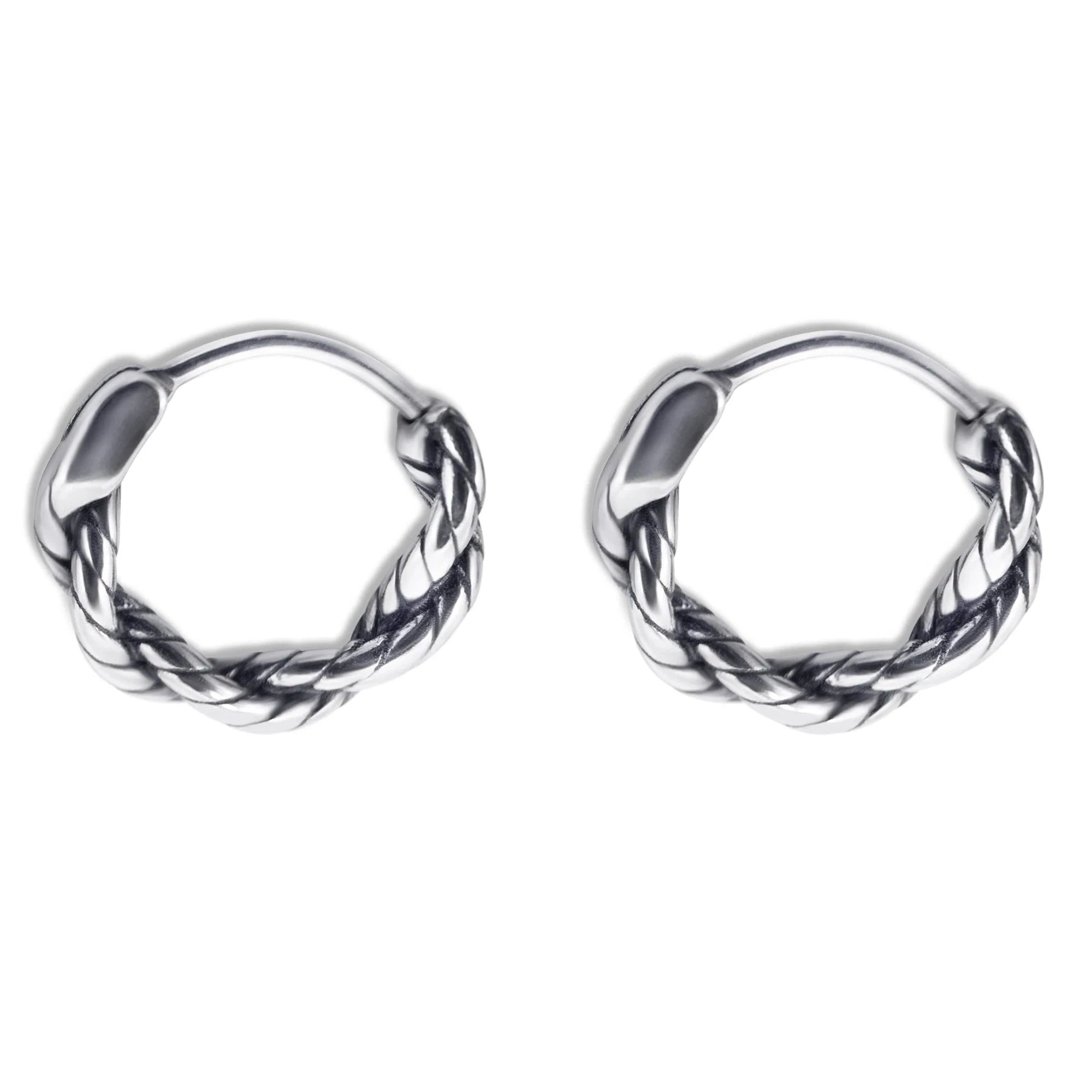 Lasso Rope Earrings for Women - Western Cowgirl Style Hoop Earrings - Perfect for Rodeo, Country Music Concerts & Cowgirl Fashion