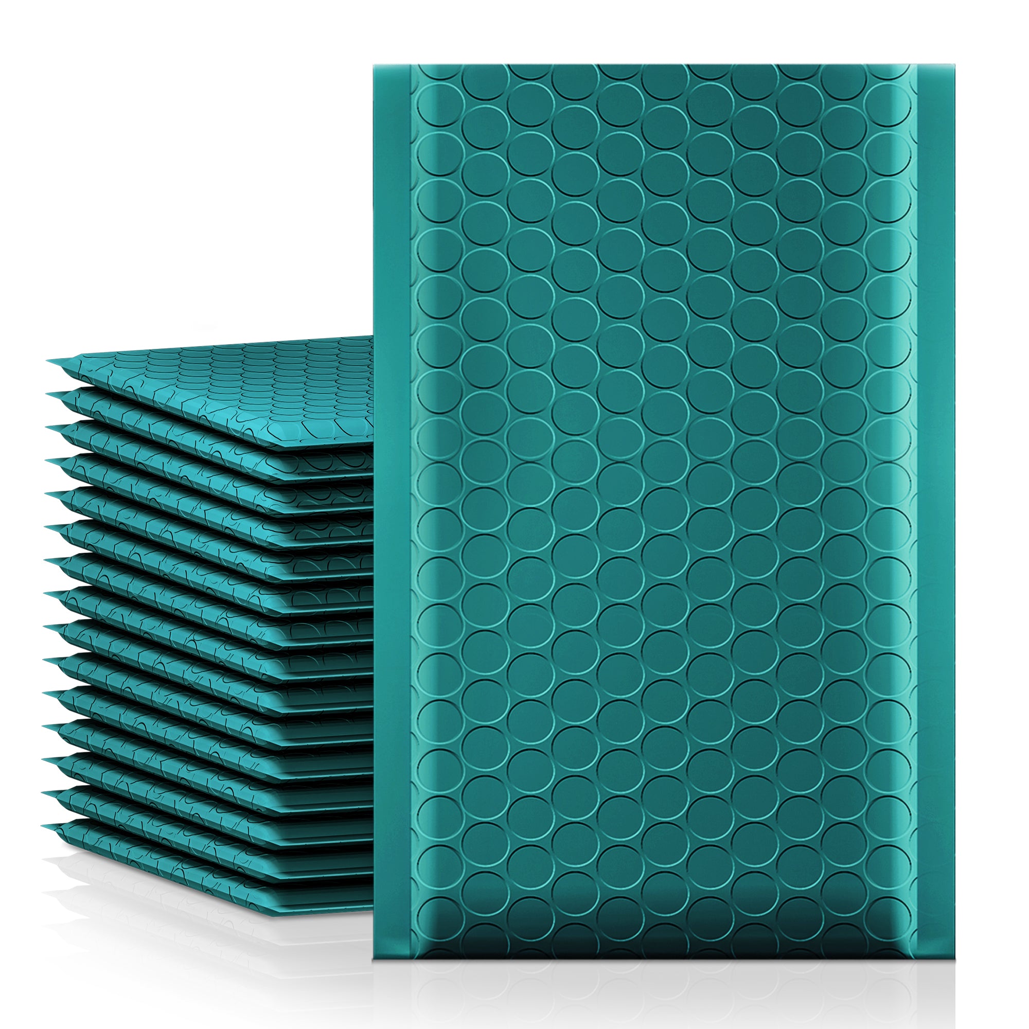 4x8 Bubble Mailer Padded Envelope - Waterproof Shipping Envelopes for Ecommerce, Small Packages & Documents | Durable Forest Green Mailing Bags for Online Sellers, Amazon FBA & Ebay Shipping