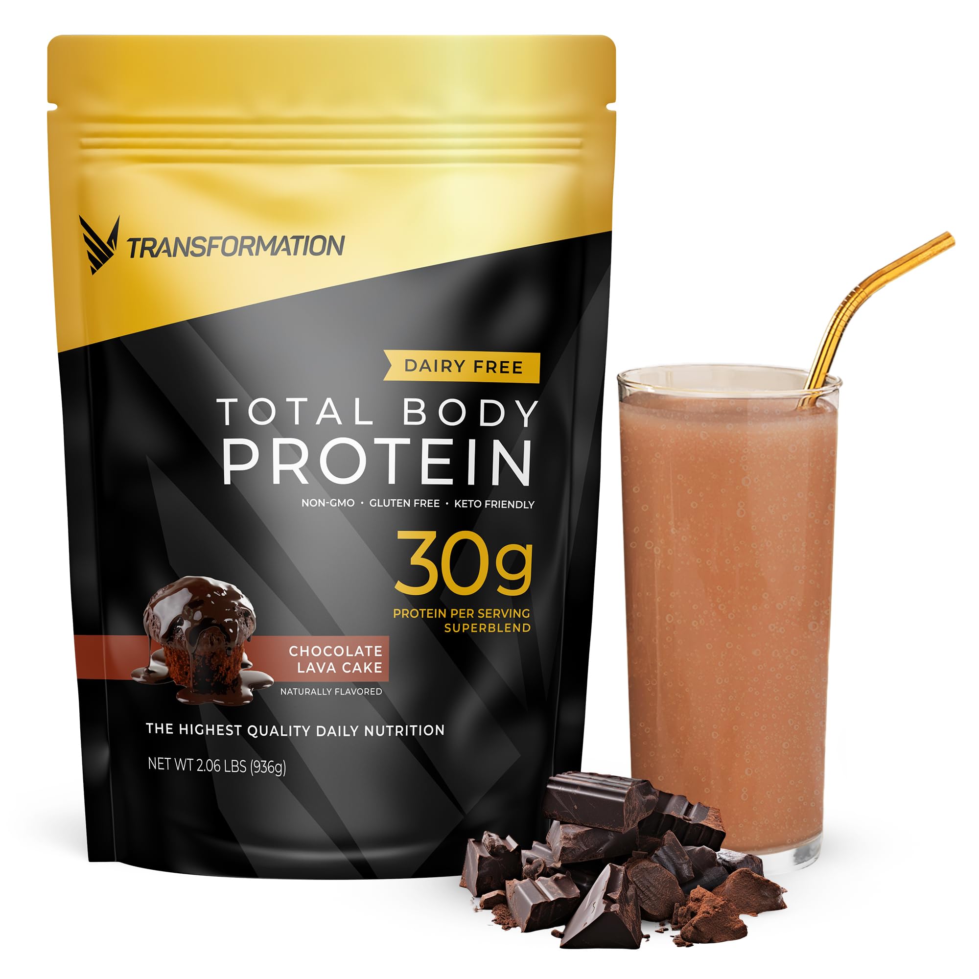 Premium Protein Powder with Egg White, Collagen Peptides & Plant Protein | 15 Billion CFU Probiotics & Digestive Enzymes | Low Carb Chocolate Shake for Weight Loss & Muscle Recovery | Perfect for Post-Workout, Breakfast or Healthy Snacking