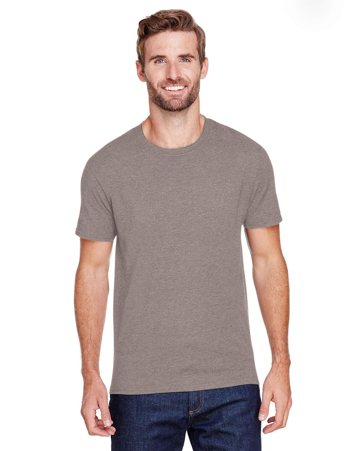 Jerzees Premium Blend Ringspun Cotton Crewneck T-Shirt 560MR - Soft Comfortable Men's Casual Tee for Everyday Wear & Layering