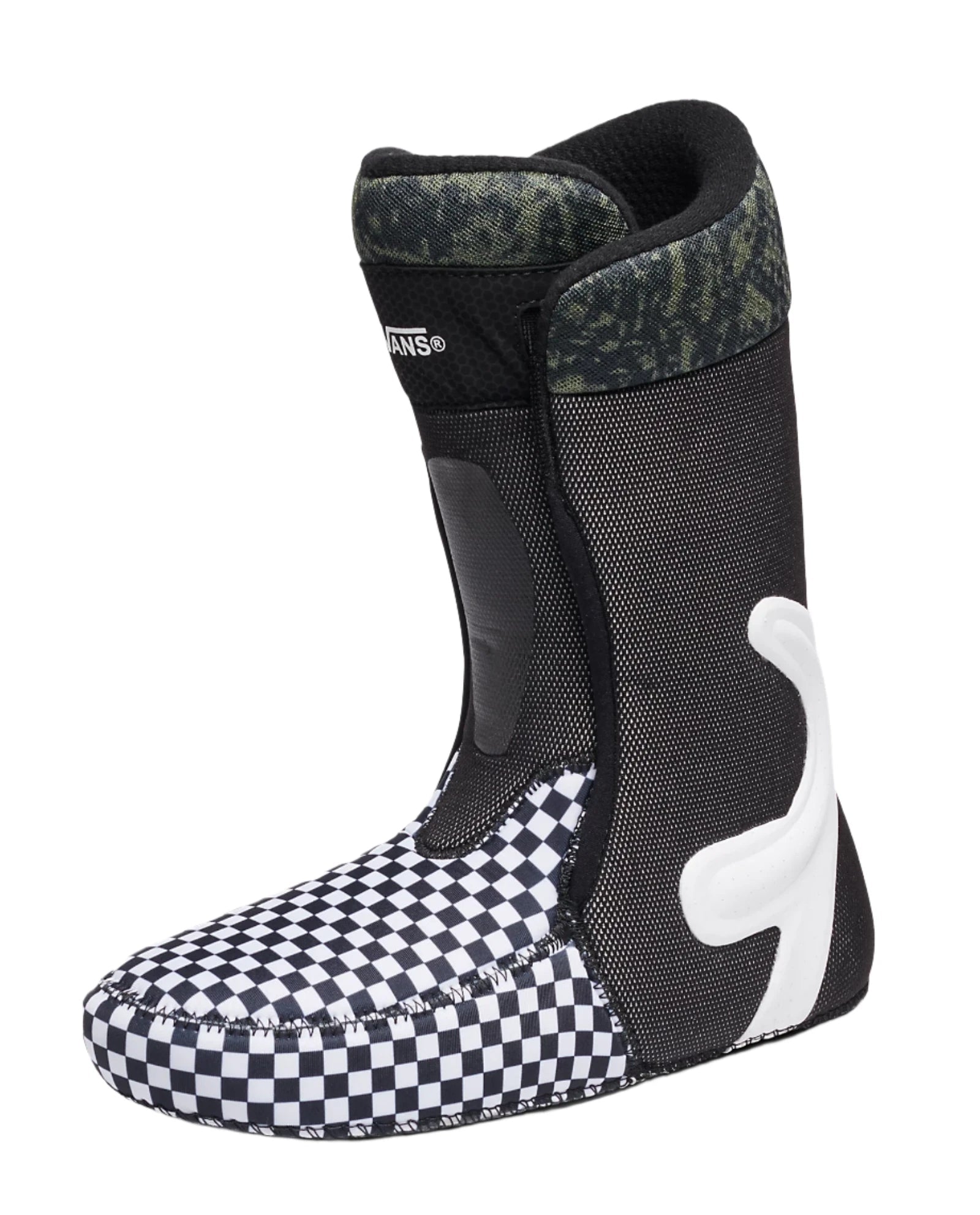 VANS Verse X Parker Szumowski Snowboard Boots 2025 - Black/Bungee Color - Men's/Women's Winter Snowboarding Shoes for All-Mountain & Freestyle Riding