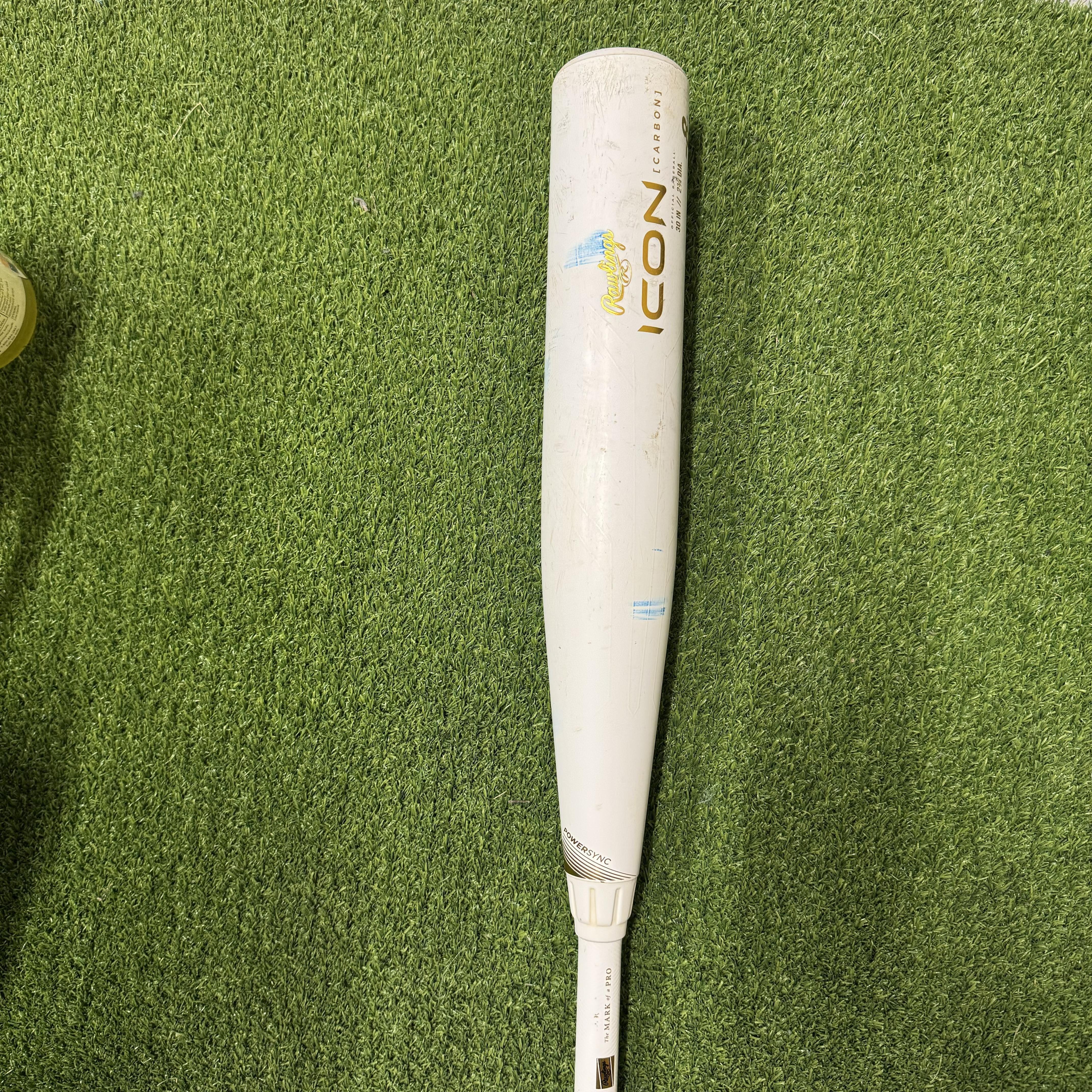 2024 Rawlings Icon 8 USSSA Baseball Bat -30/22 Drop Weight - RUT4I8 Model - Perfect for Youth & Adult Baseball Players - Ideal for Training & Competitive Games