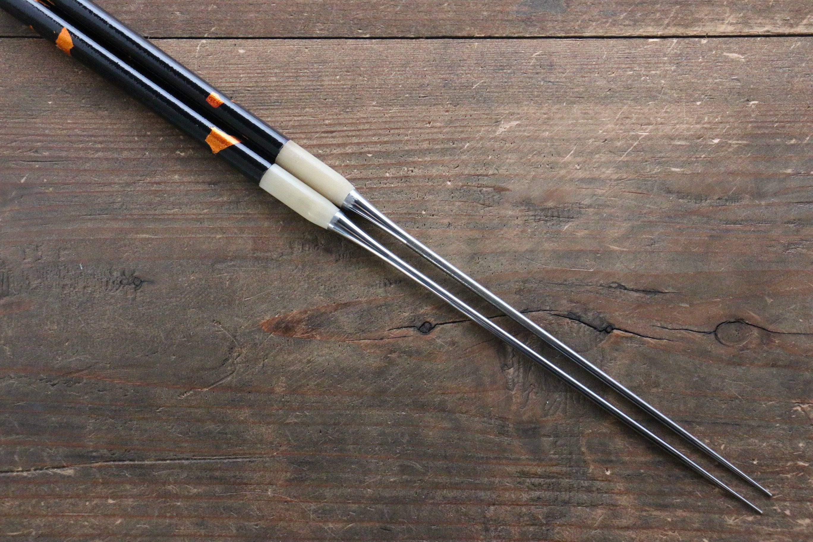 Premium Japanese Moribashi Cooking Chopsticks - 165mm Black Heat-Resistant Kitchen Tongs for Sushi, Frying & Asian Cuisine - Perfect for Home Chefs & Professional Kitchens