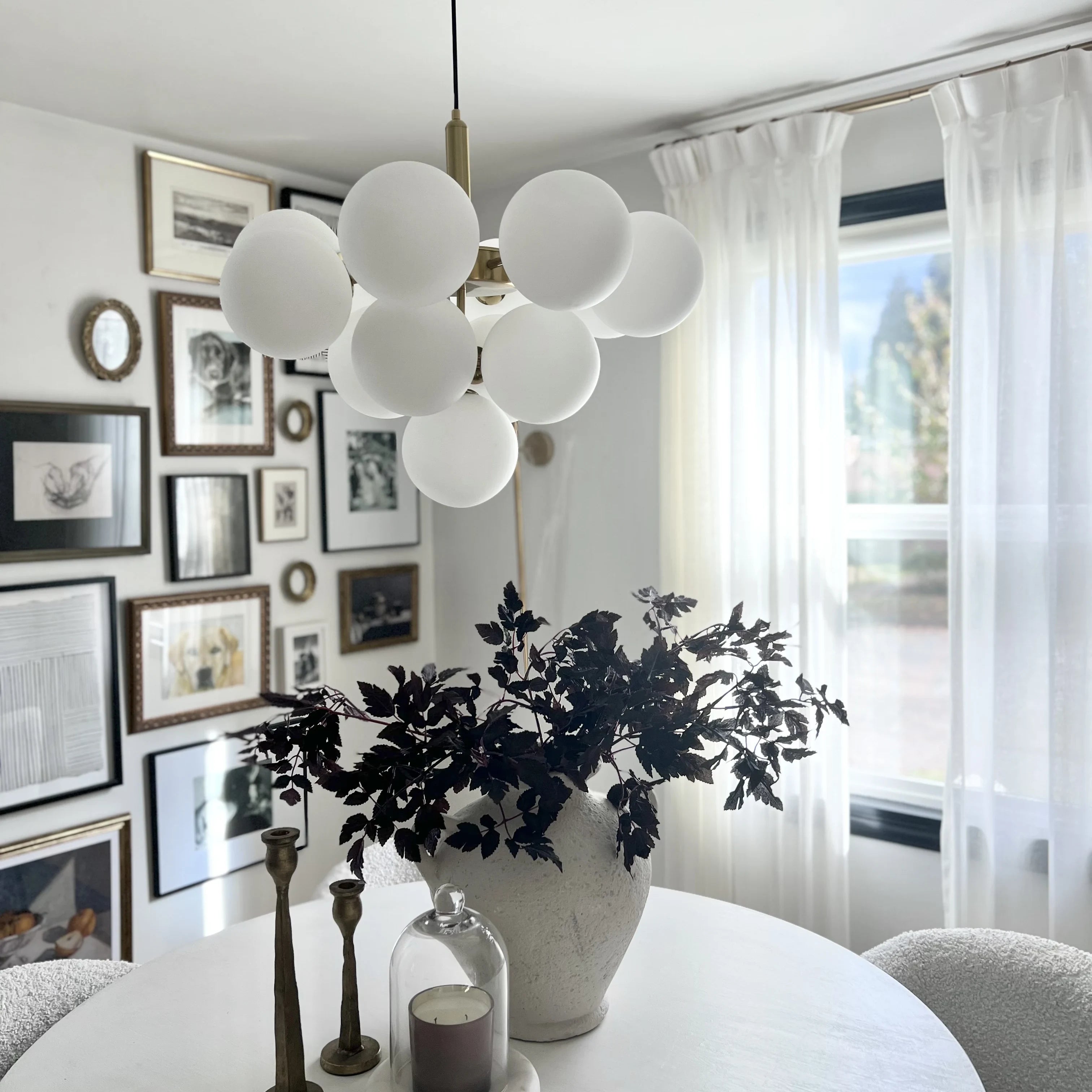 Natural Cloud Linen Bright White Sheer Curtains - Soft Breezy Custom Drapes with Pleated Design | Perfect for Living Room, Bedroom & Nursery Window Treatments