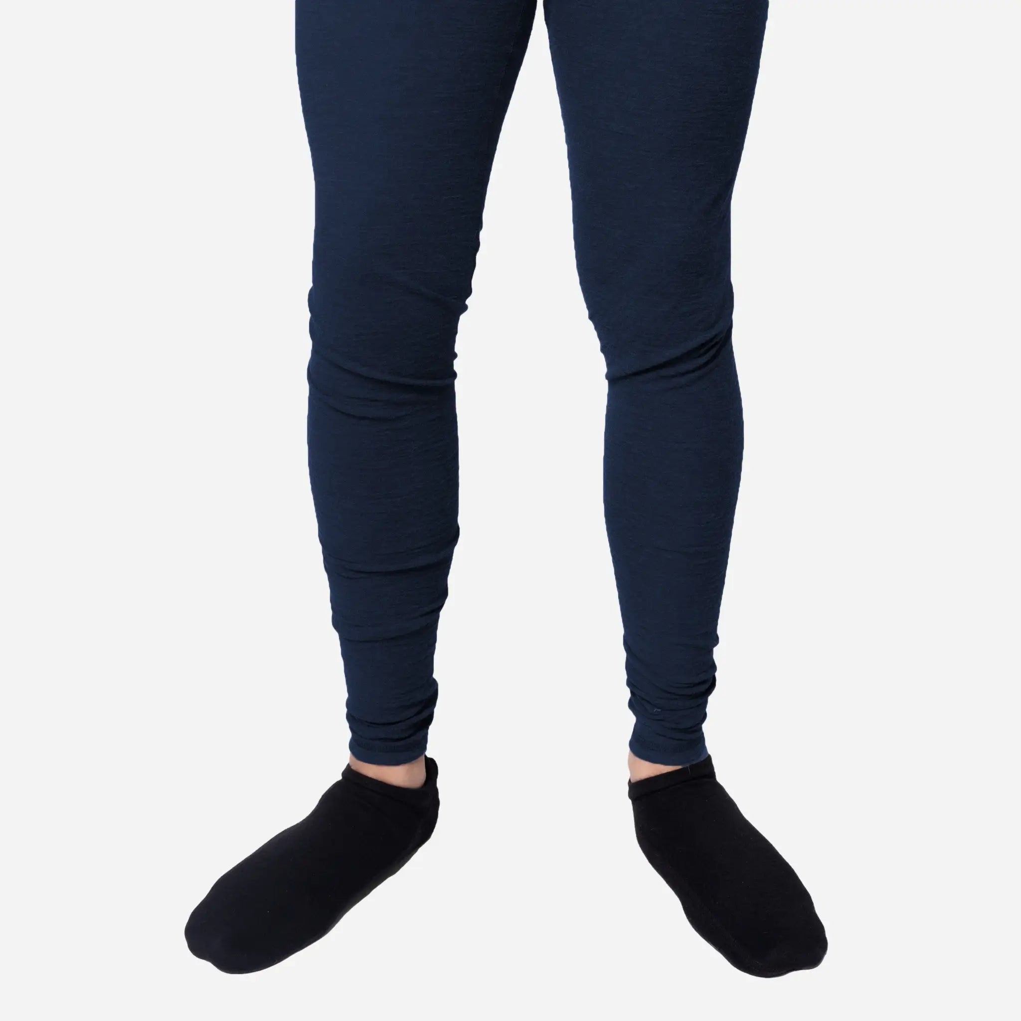 Ultralight Men's Alpaca Wool Leggings - 160 GSM Warm Thermal Base Layer for Hiking, Skiing & Winter Outdoor Activities
