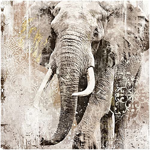 Ivory Portrait Elephant