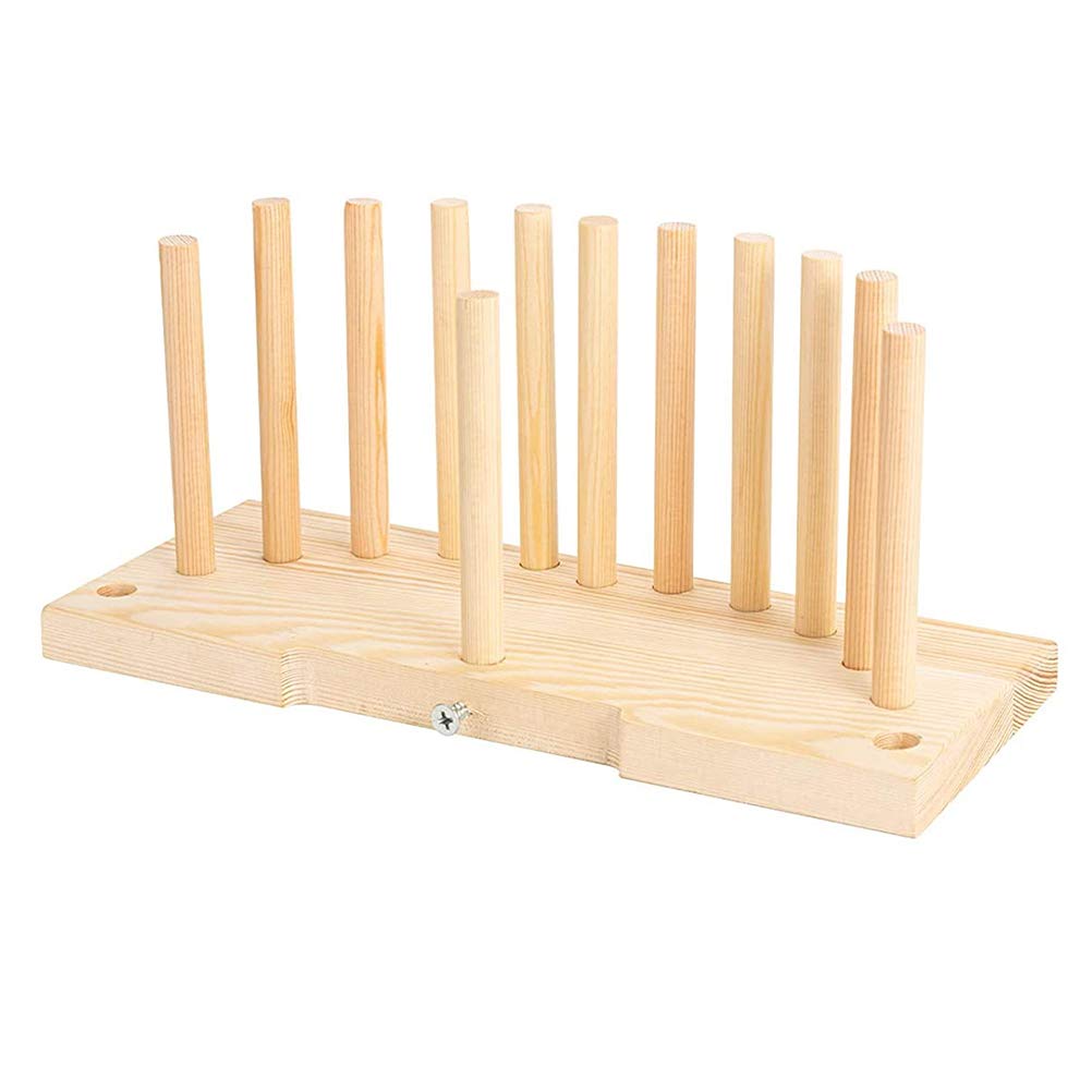 Wooden Bow Maker Tool for Ribbon Bows - DIY Holiday Wreaths, Gift Wrapping, Party Decorations & Hair Accessories - Durable Portable Bow Tie Maker for Christmas, Weddings & Home Crafting