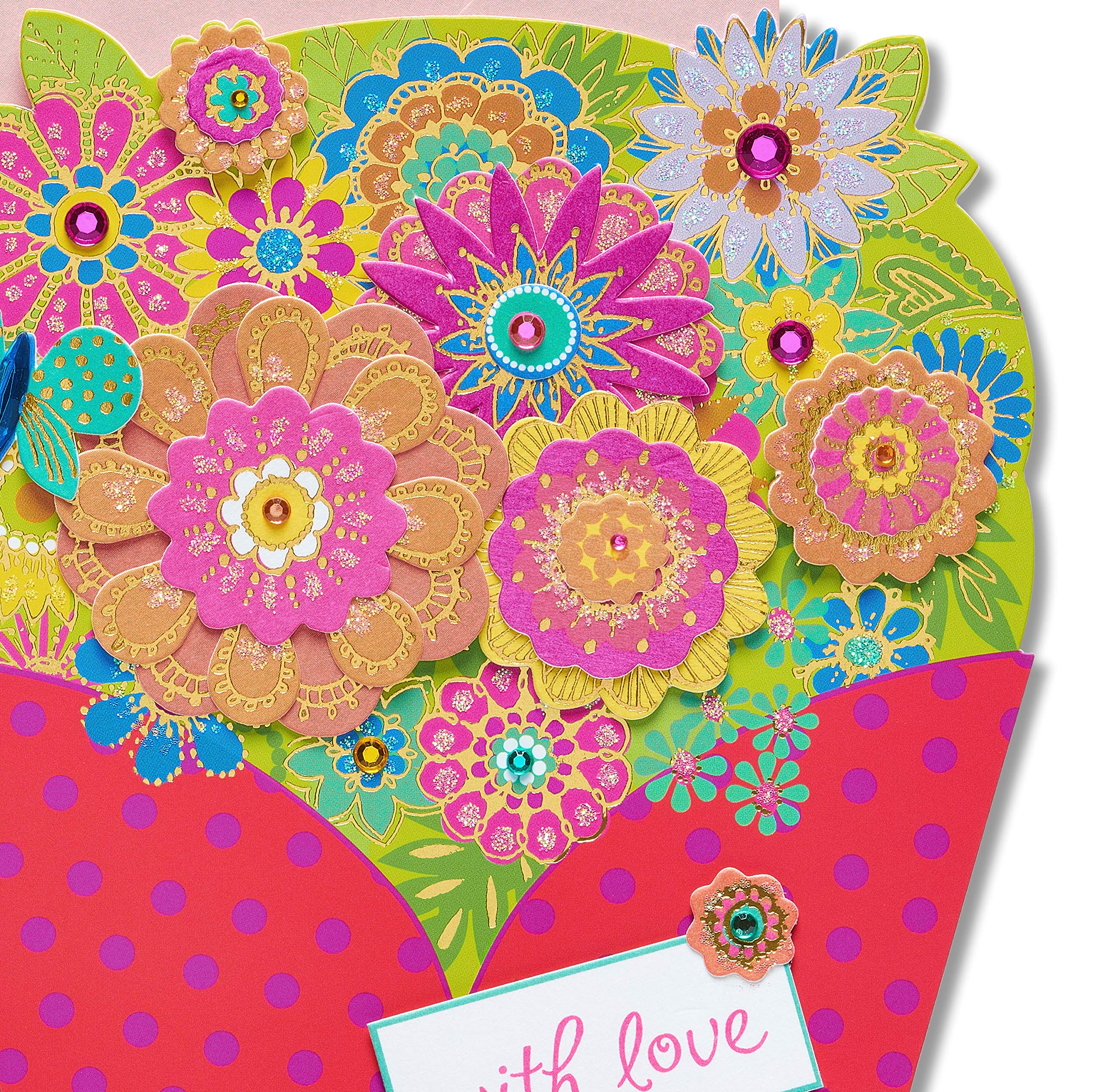 Papyrus Birthday Card - Happy & Wonderful Birthday Greeting Card for Friends & Family | Perfect for Birthdays, Anniversaries & Special Occasions