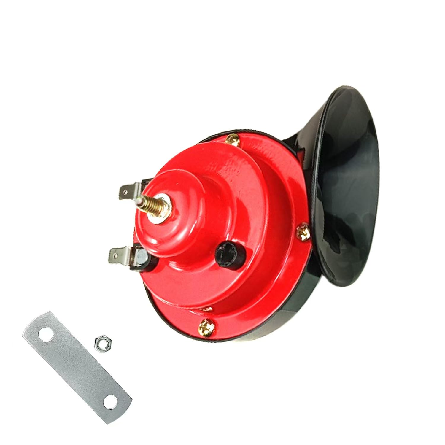300DB Super Loud Train Horn Kit - 12V Waterproof Electric Snail Dual Horn for Cars, Trucks, Motorcycles & Boats | Universal Automotive Accessory for Safety & Emergency Use