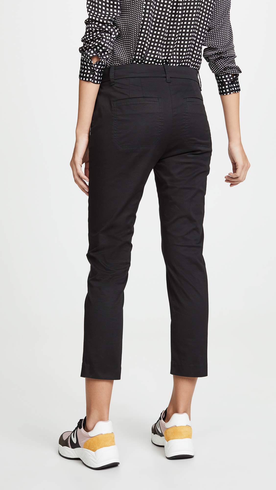 Vince Women's Coin Pocket Chino Pants - Slim Fit Casual Trousers for Work & Weekend | Comfortable Stretch Fabric for Office, Travel & Everyday Wear
