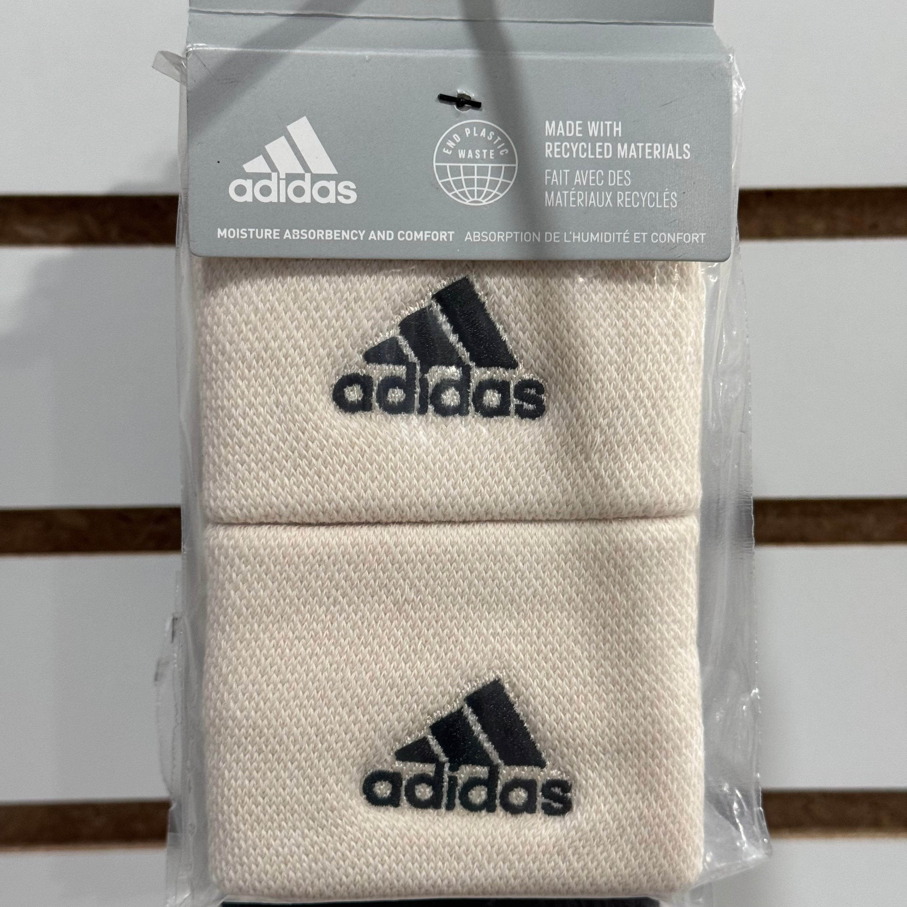 Adidas Interval Wristbands - Sweat Absorbent Sports Wristbands for Running, Gym & Basketball - Pack of 3 (Black) - Stay Dry & Comfortable During Workouts