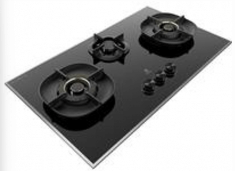 Electrolux EHG9350BE Ultimatetaste 90cm 3 Burner Flexi Cut Gas Hob (LPG Only) - Premium Stainless Steel Cooktop for Home Kitchen, Perfect for Baking, Grilling & Stir-Frying