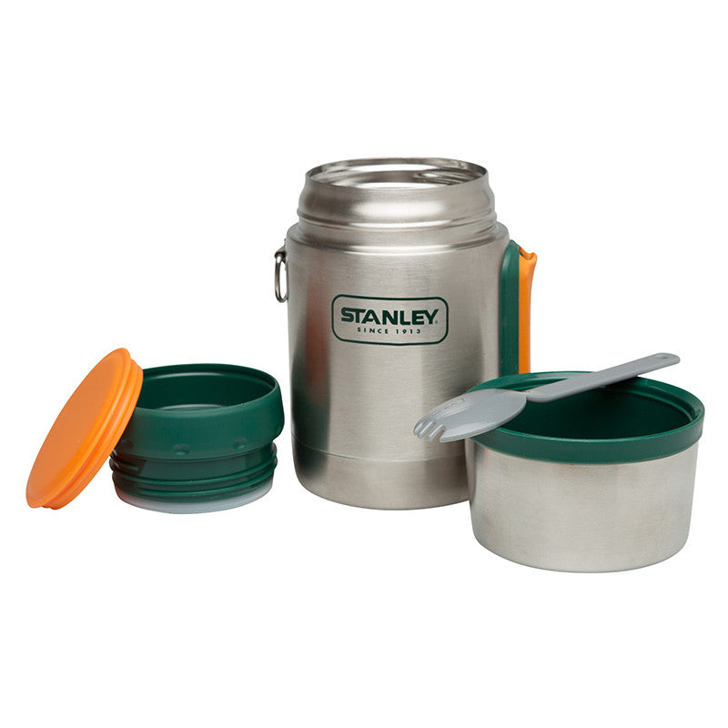 Stanley Adventure Vacuum Insulated Food Jar - 0.5L/17oz Stainless Steel Thermos for Hot & Cold Drinks - Perfect for Hiking, Camping & Outdoor Adventures