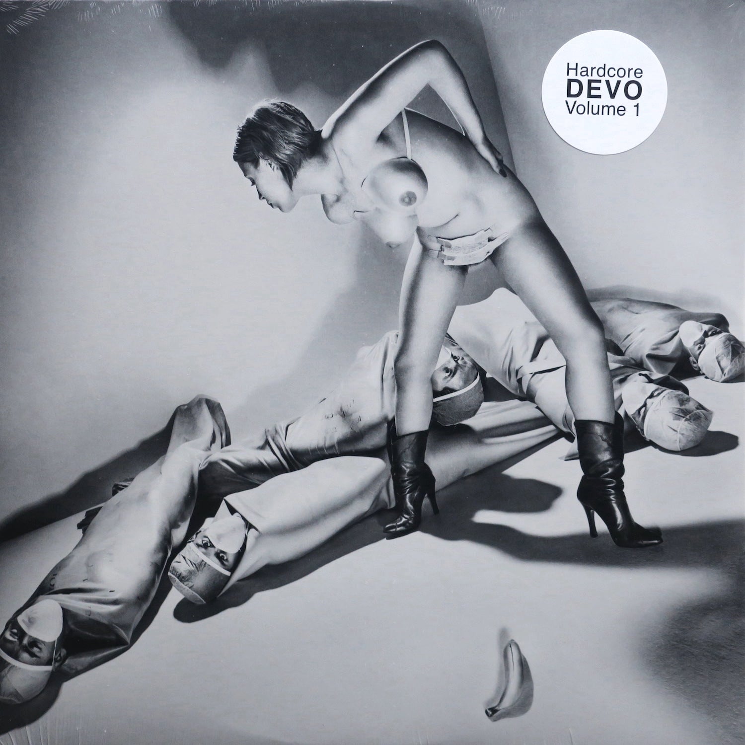 DEVO 'Hardcore Volume 1: 1974-77' Vinyl LP Record - Punk Rock Music Collectors Edition for Home Listening & Vintage Music Enthusiasts