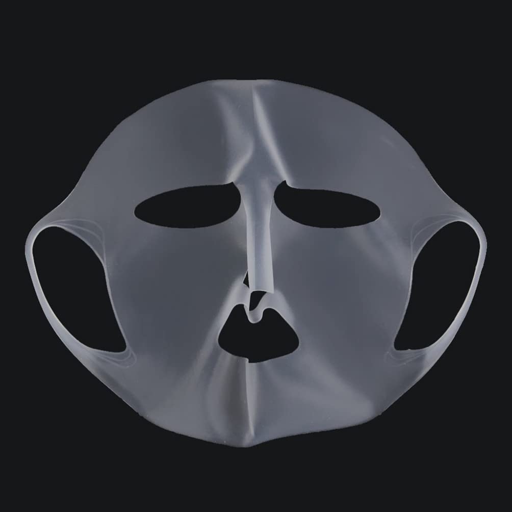 KALLORY Reusable Silicone Face Mask for Hydration & Moisturizing - DIY Skincare Cover for Dry Skin, Spa & At-Home Facial Treatments