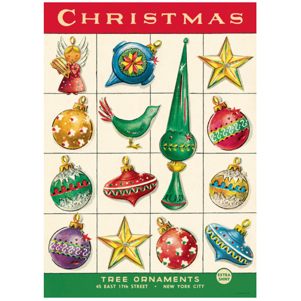 Christmas Ornaments - Holiday Tree Decorations for Xmas, Winter & Home Decor - Perfect for Christmas Trees, Gift Wrapping & Festive Party Decorations