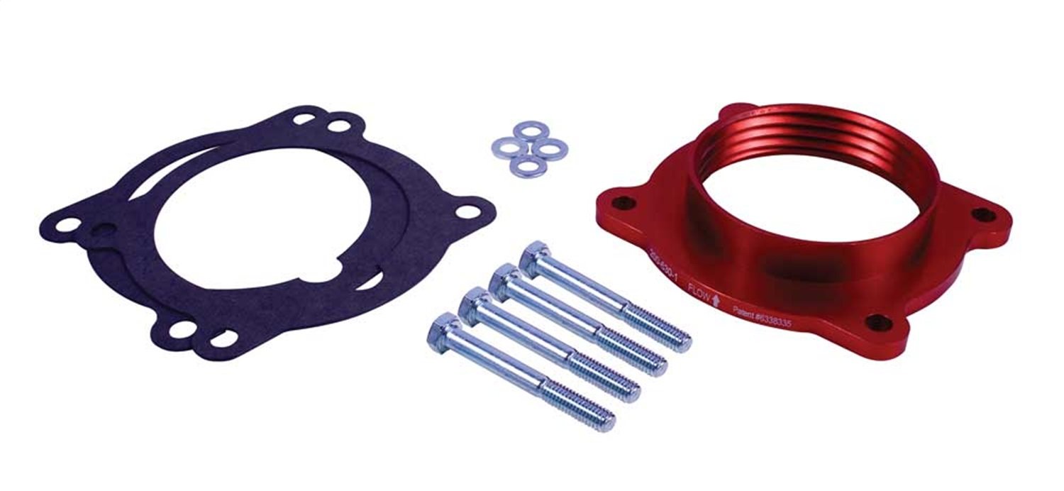Airaid 200-630-1 PowerAid Throttle Body Spacer for Improved Engine Performance - Perfect for Off-Roading & Truck Upgrades