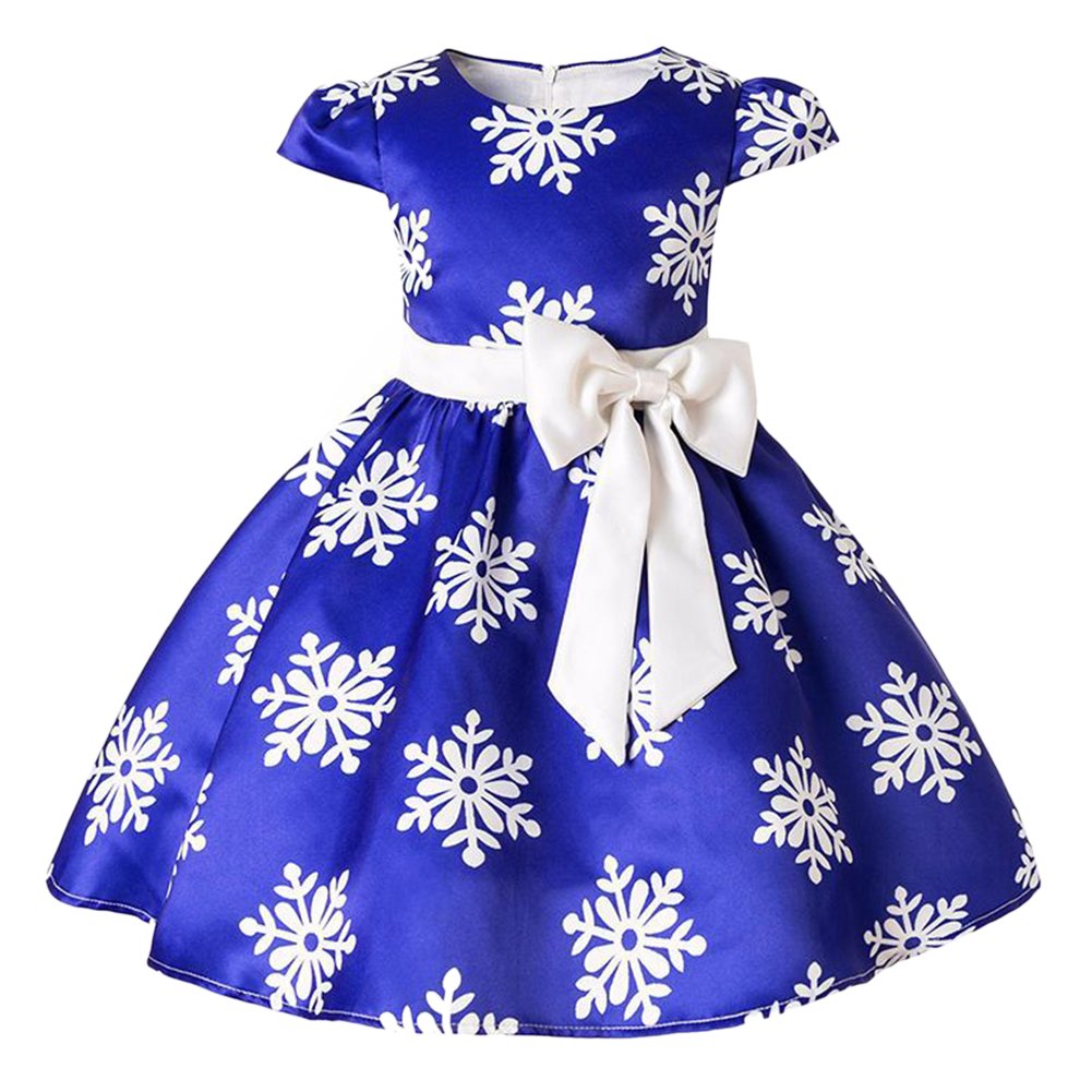 **Princess Tutu Dress for Baby Girls - Christmas Pageant, Wedding, Graduation & Dance Party - Striped Snowflake Gown for Special Occasions**    *Perfect for holiday photos, birthday celebrations, and festive events!*