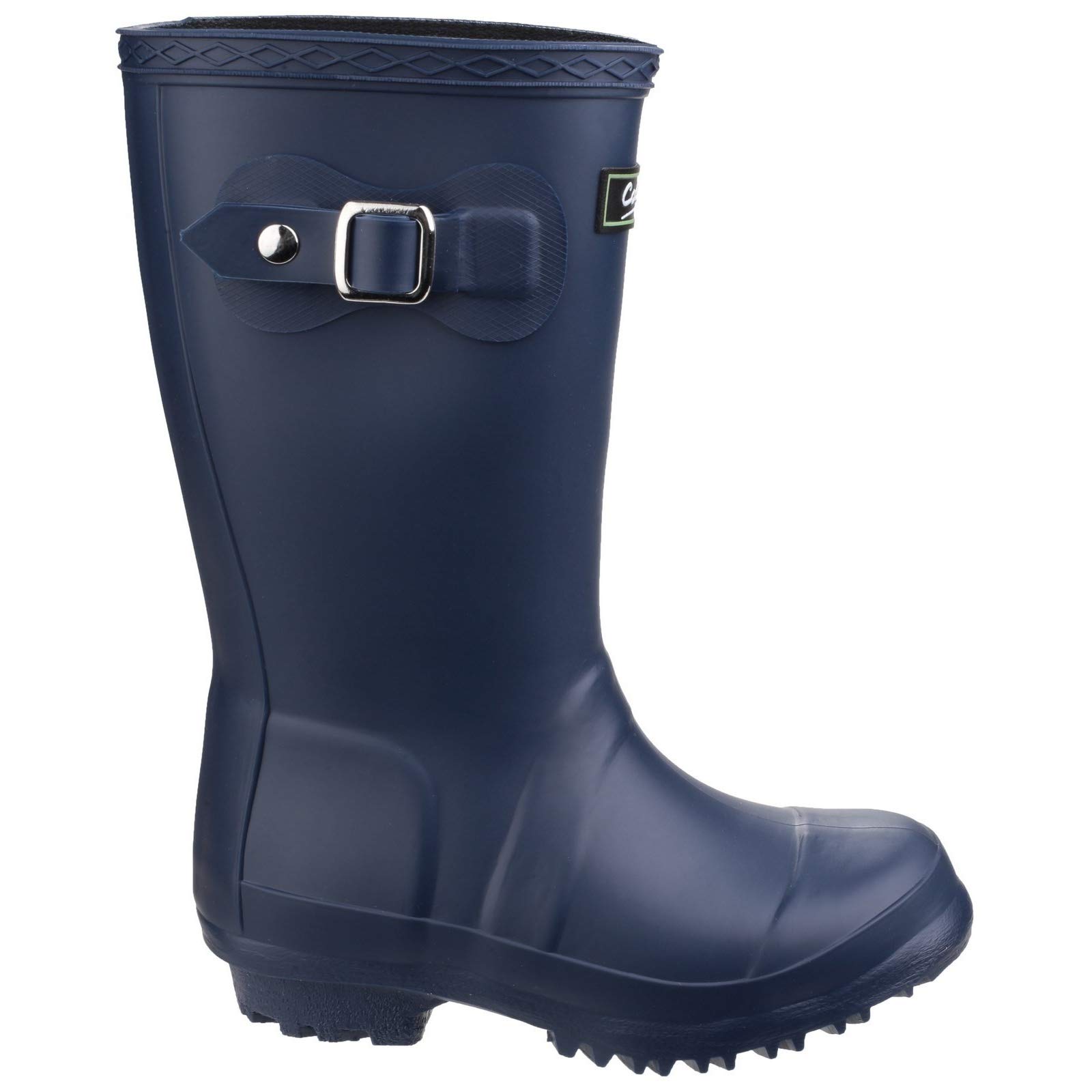 **Buckingham Big Girls Waterproof Wellingtons - Kids Rain Boots for Girls, Comfortable & Durable Rubber Boots for Outdoor Play, Gardening & Puddle Jumping**