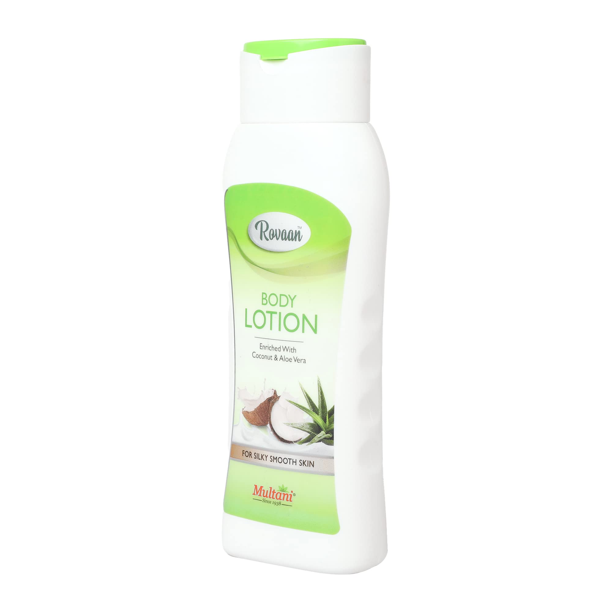 Nourishing Multani Rovaan Body Lotion with Shea Butter, Coconut & Aloe Vera | Deep Moisturizing Cream for Dry Skin | Skin Brightening & Hydrating Body Milk for All Seasons | 200ml | Perfect for Daily Skincare Routine & Post-Shower Hydration