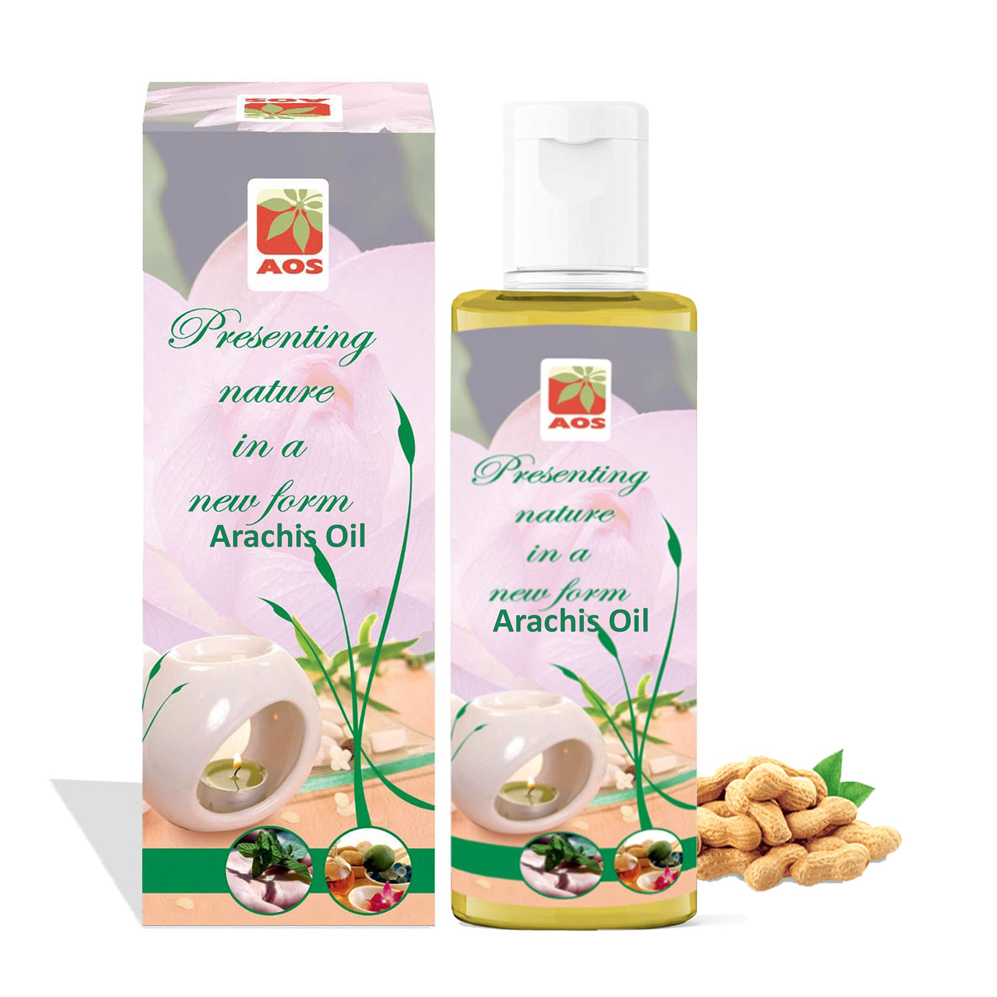 100% Pure Cold Pressed Peanut Oil (Arachis Oil) - 30ml | Natural Groundnut Carrier Oil for Cooking, Heart Health & Lowering Cholesterol | Ideal for Kitchen, Skincare & Aromatherapy