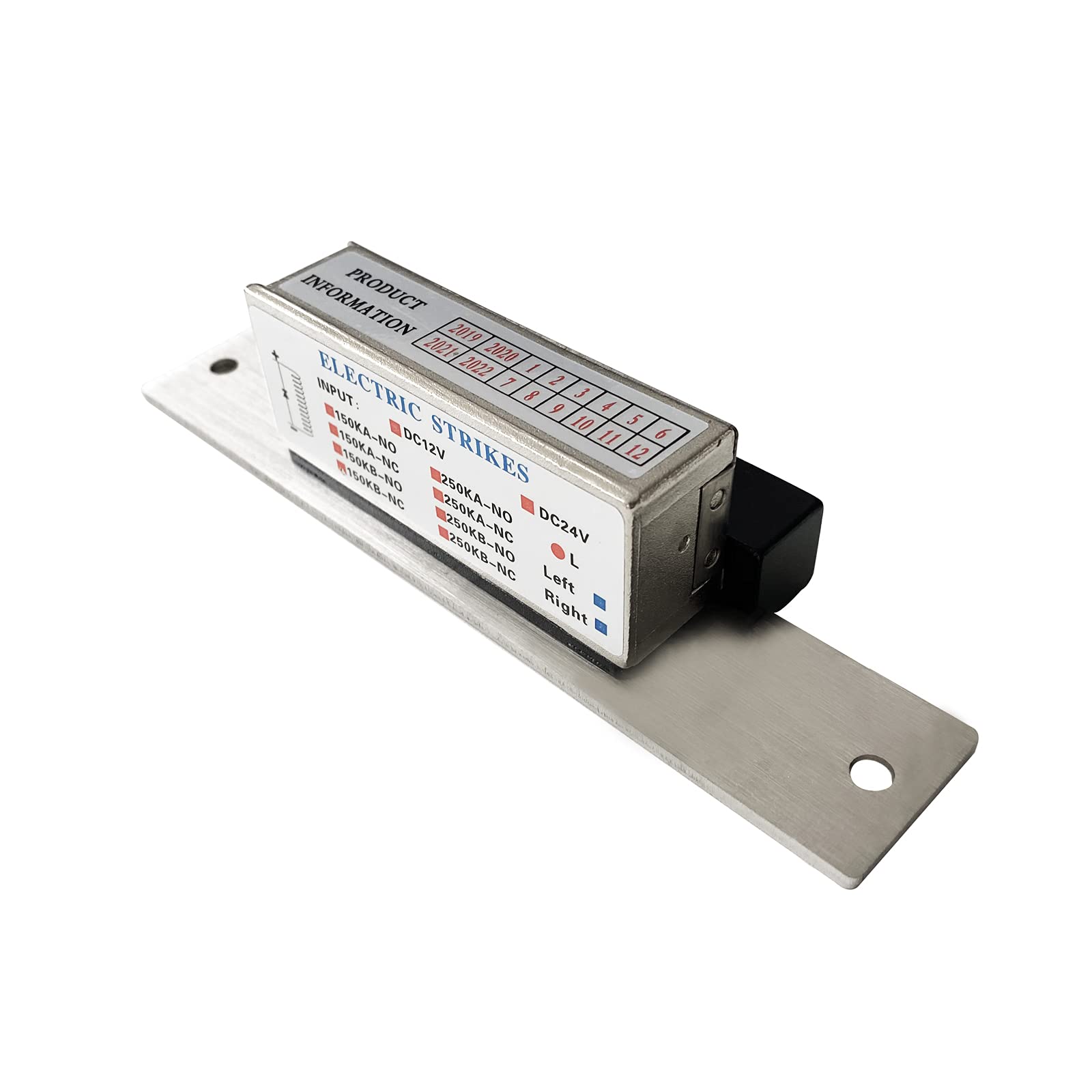 Olideauto 12V Electric Strike Lock - 550lbs Heavy Duty Fail Safe for Automatic Swing Door Openers | Indoor & Outdoor Use | Secure Access for Offices, Warehouses & Smart Homes