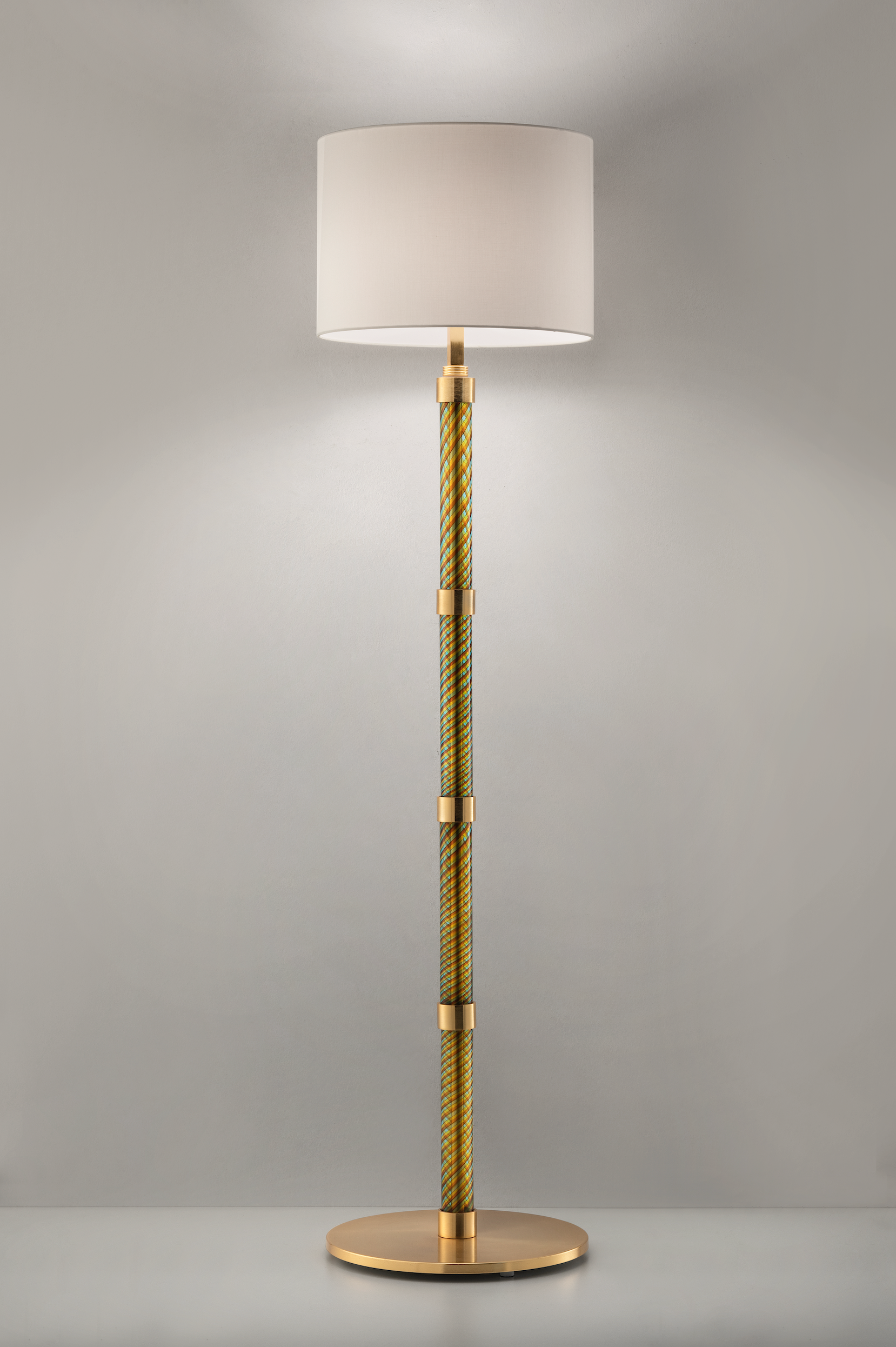 Modern LED Candy Floor Lamp with Dimmable Brightness & Touch Control - Stylish Home Decor for Living Room, Bedroom, or Office