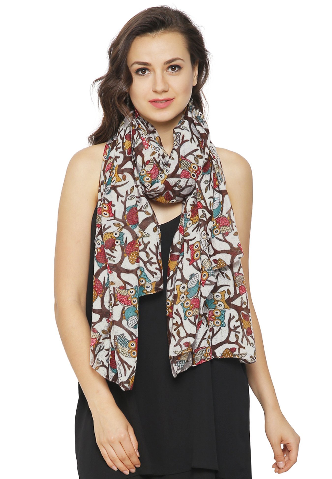 Elegant Celebrity Style Long Scarf for Women - Soft Maxi Shawl & Sarong Wrap - Perfect for Beach, Travel & Evening Outfits